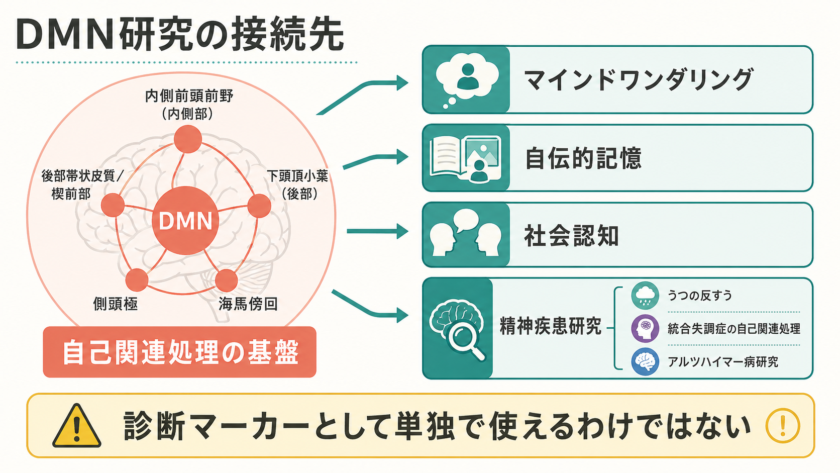 DMN研究と臨床研究の接続