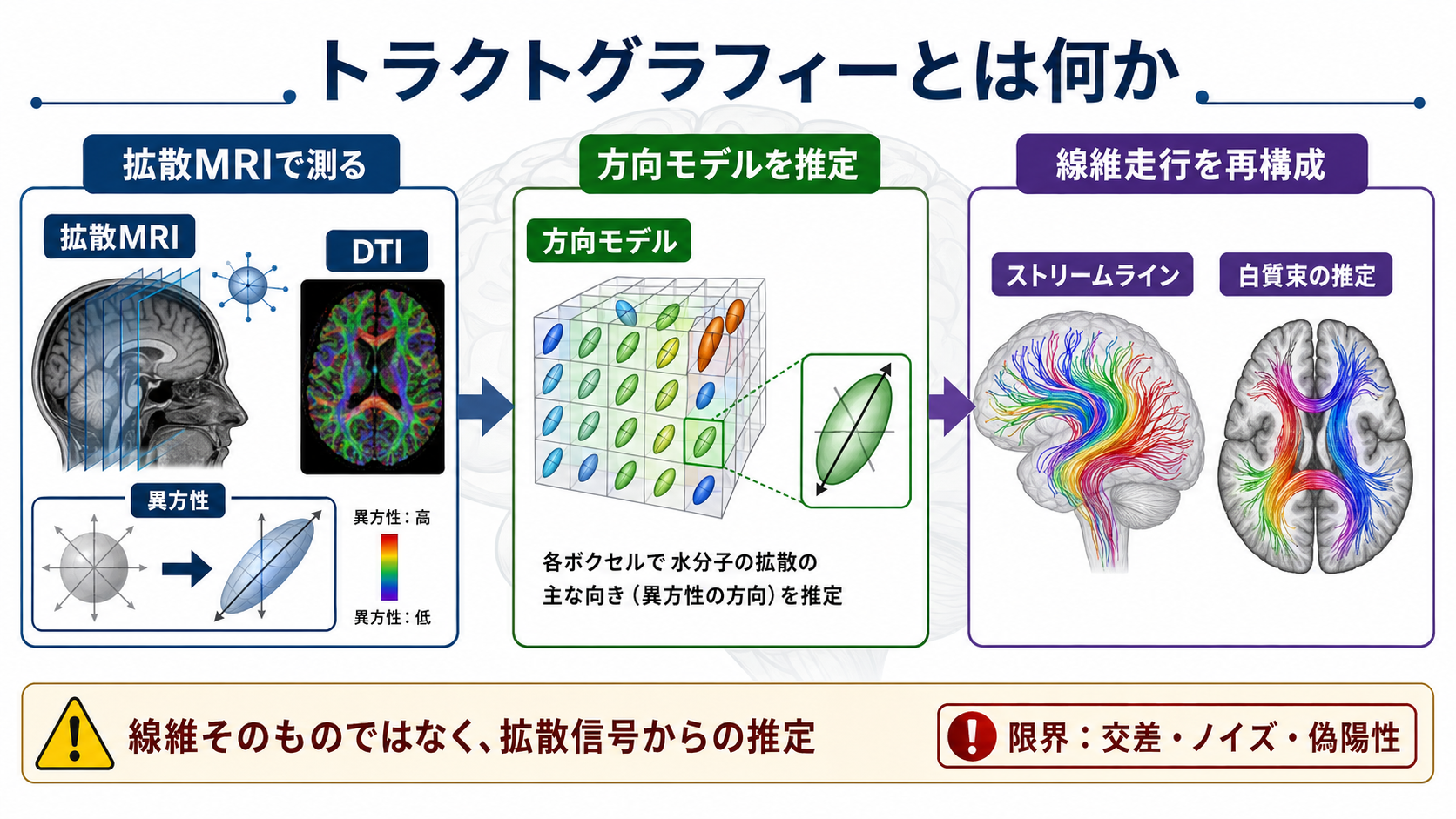 トラクトグラフィーの全体像