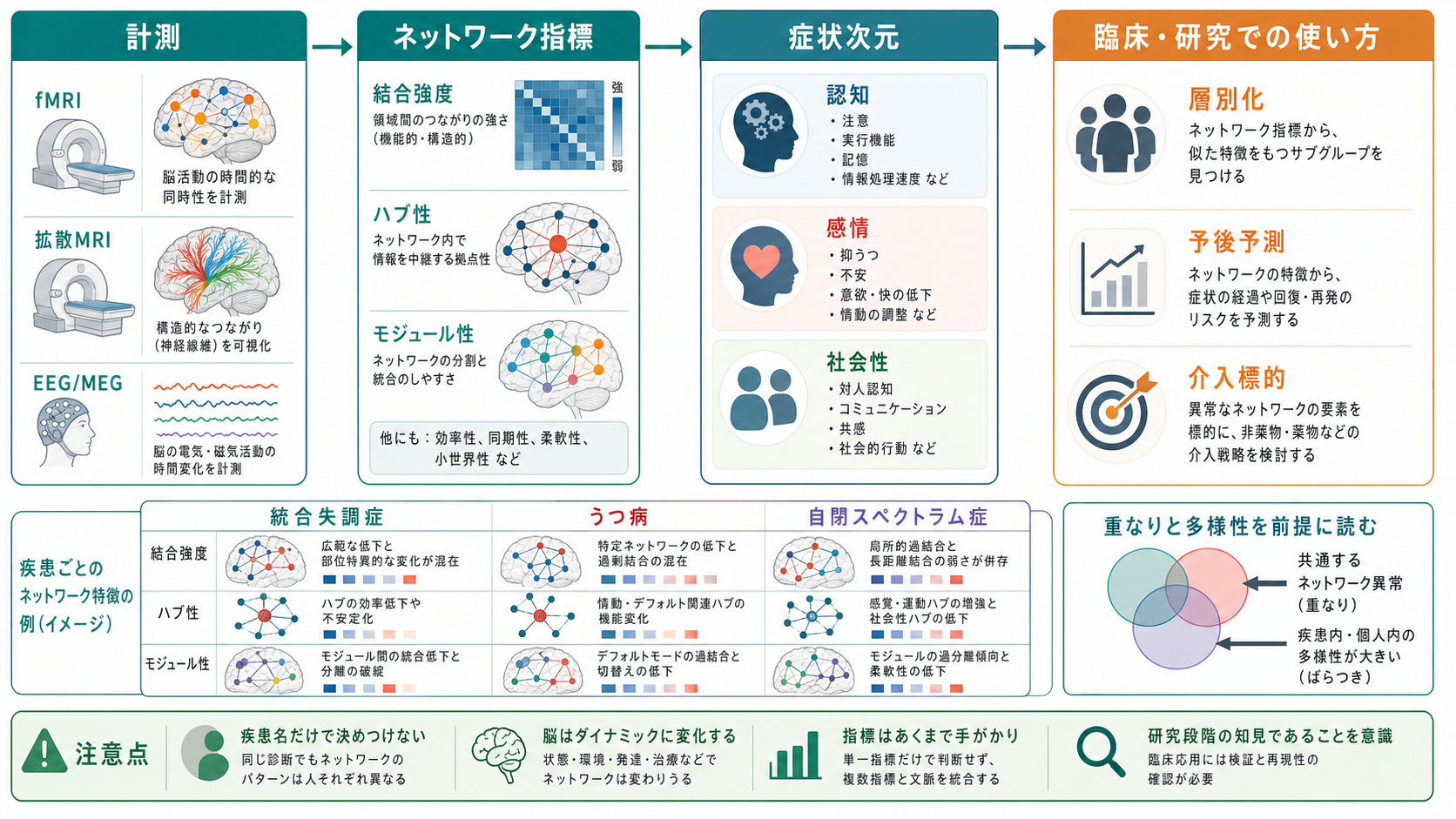 ネットワーク研究と臨床理解の接続